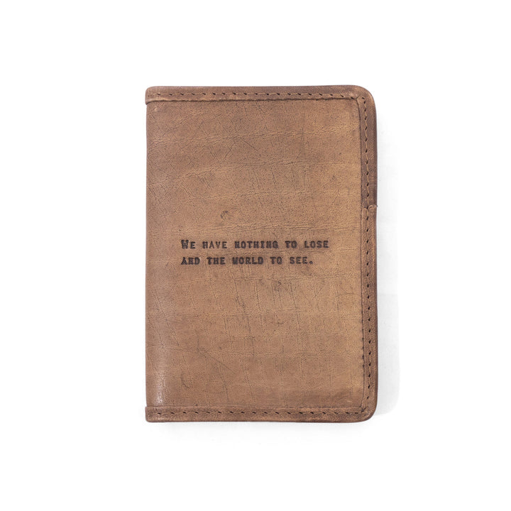 leather passport cover quote