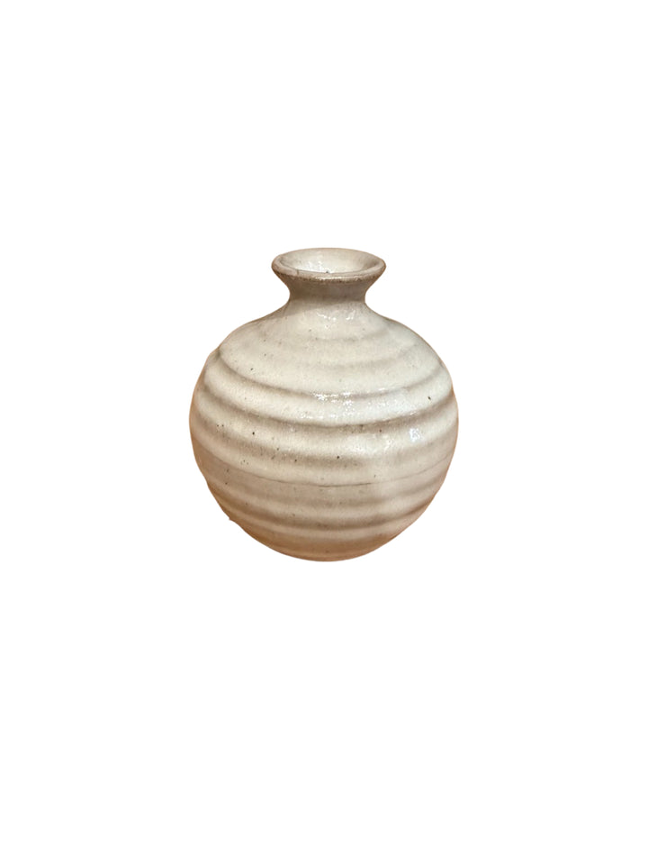 Laura White pottery vase