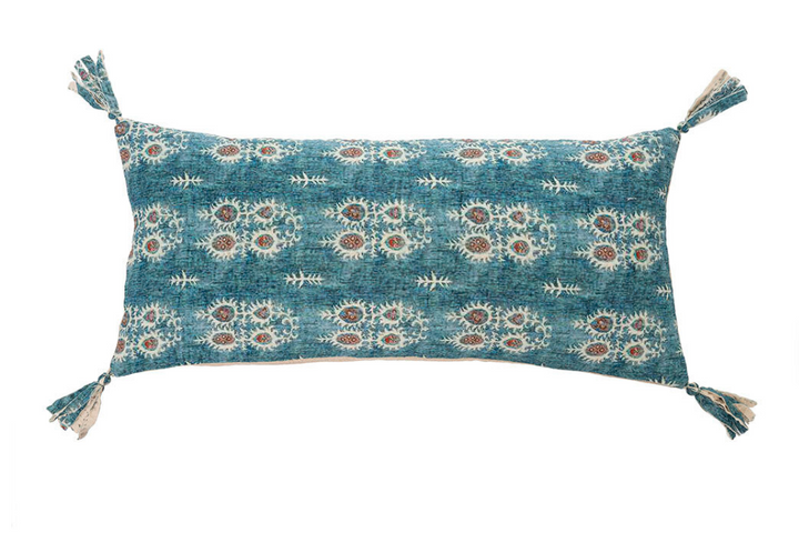 Bluebell Lumbar Pillow, 15x32