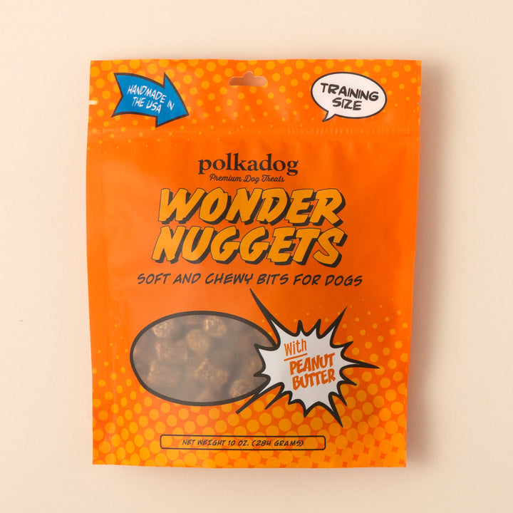 Polkadog Pouch: Wonder Nuggets, Peanut Butter - 12oz