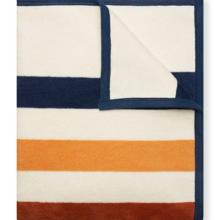 Vintage Casco Bay Stripe Blanket, ChappyWrap