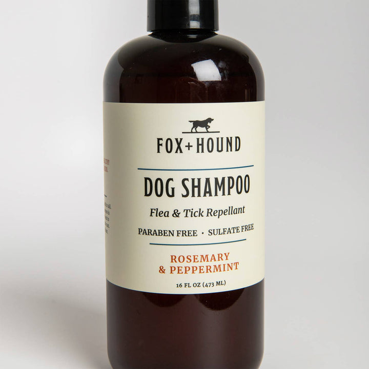 Dog Shampoo/Conditioner, Rosemary & Peppermint, repels fleas