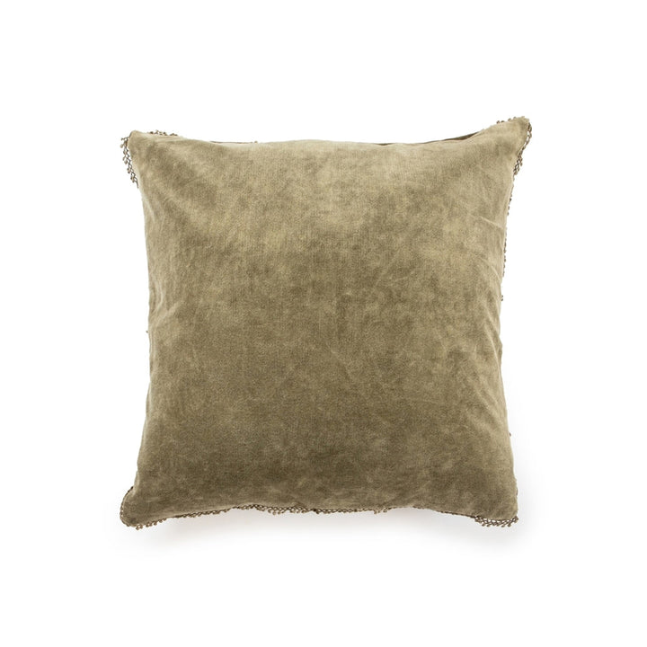 Sugarboo, Moss Velvet Pillow 22 x 22