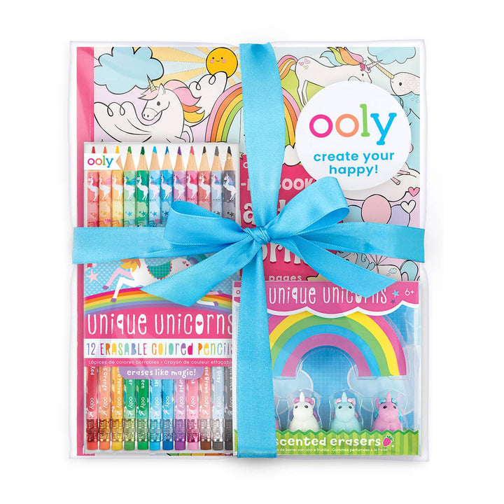 OOLY - Unique Unicorn Erasable Coloring Pack