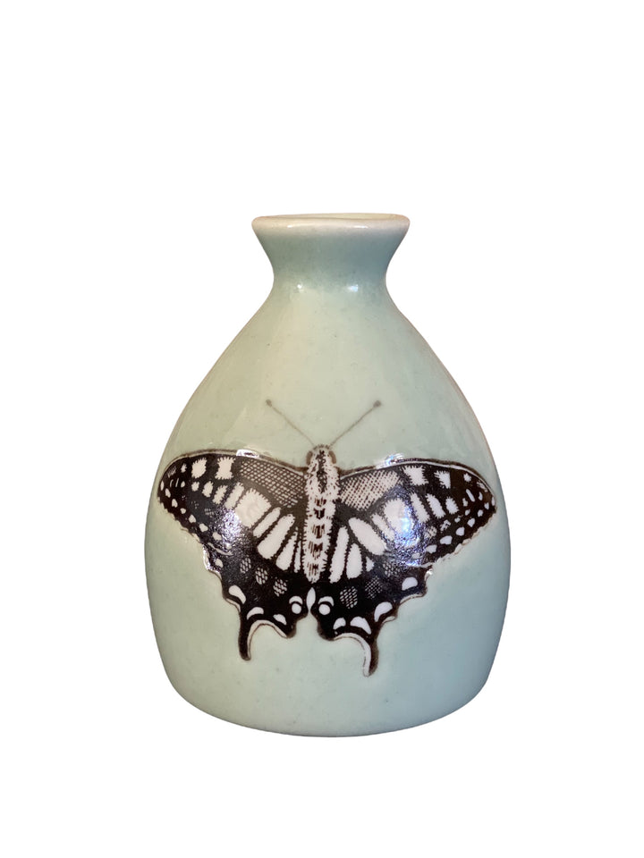 Bud Vase, Swallowtail Butterfly
