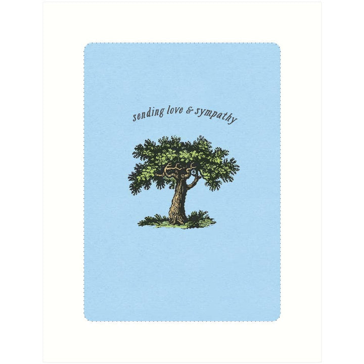 Tree | Sympathy Greeting Card: A2
