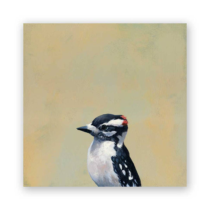 woodpecker yellow print