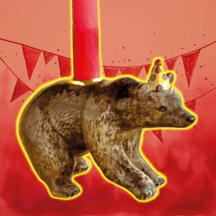 Brown Bear Cake Topper