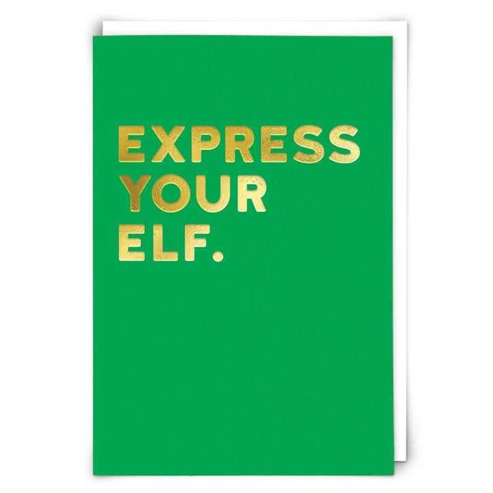 Holiday Elf Greeting Card