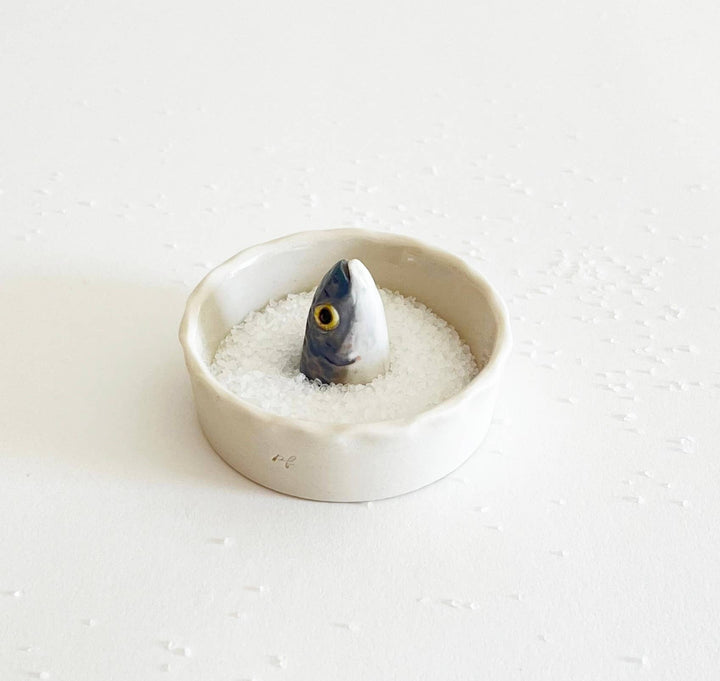 sardine salt bowl