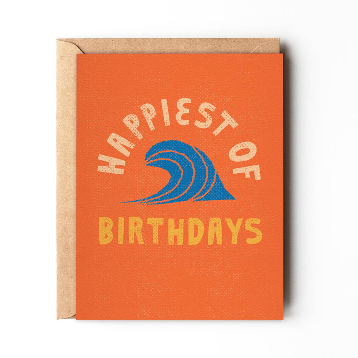 Happiest Of Birthdays - Surf Birthday Card