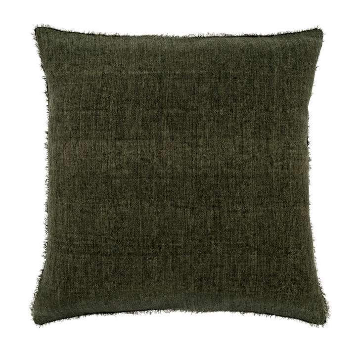 Lina Linen Pillow, Avocado, 20x20