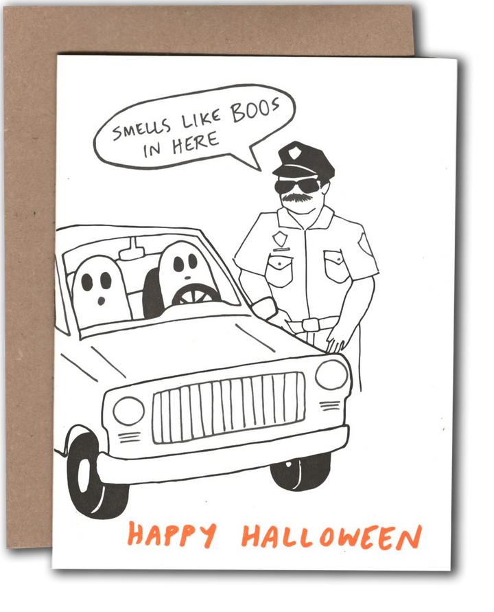 Smells Like Boos Halloween Card
