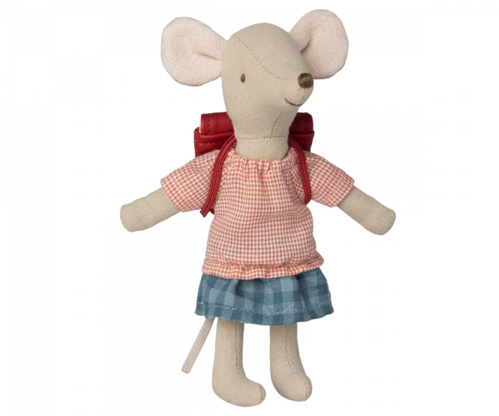Tricycle mouse, big sister w/bag