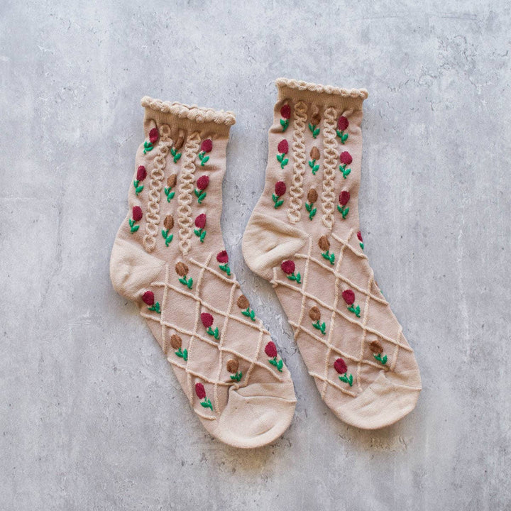flower sock pack