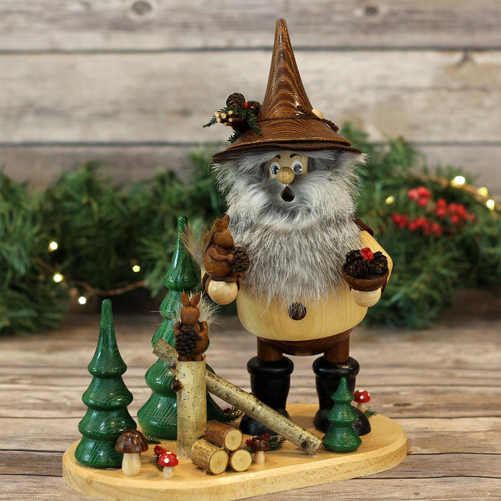 Gnome w/Squirrels, smoker