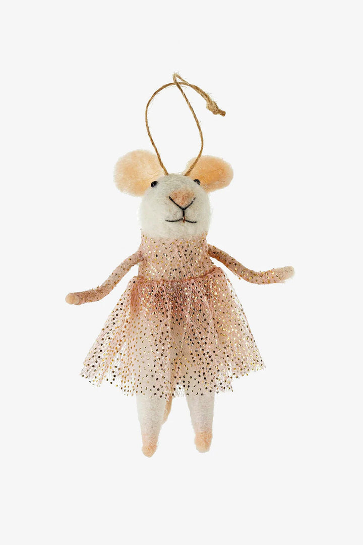 Sugarplum Fairy Mouse Ornament
