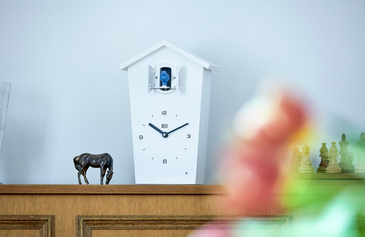 Birdhouse, white, large
