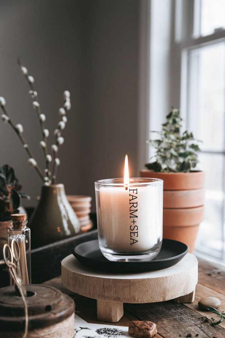 Front Porch Tumbler Candle, wood wick