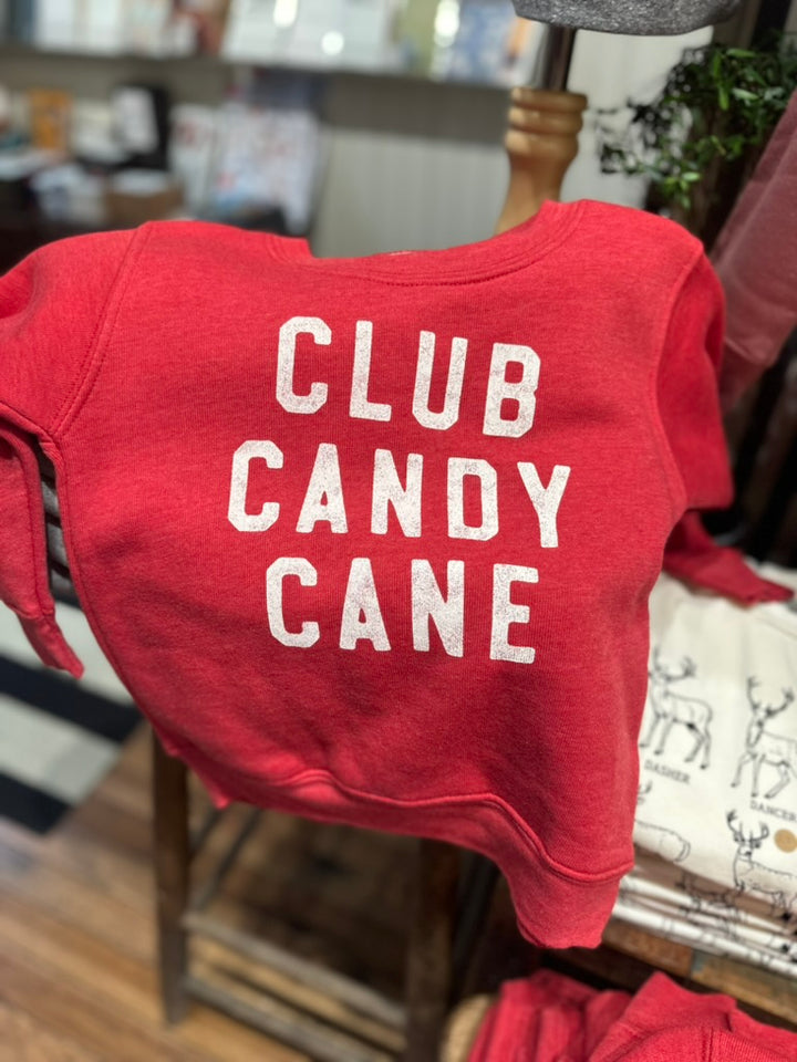 Club Candy Cane Sweatshirt