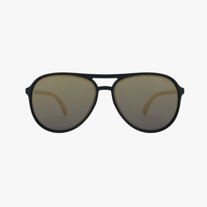 DASH BRONZE Polarized Active Soft Rubber Aviator Sunglasses