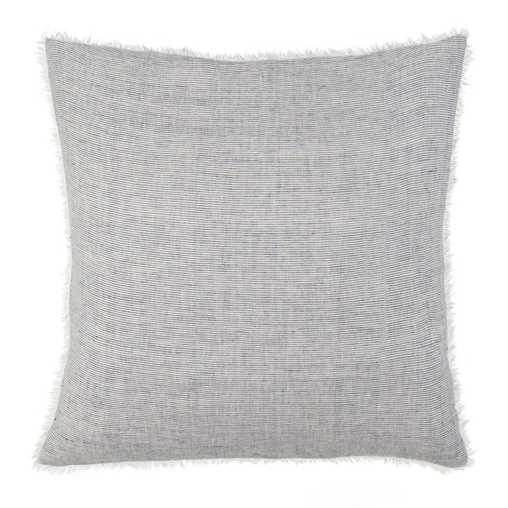 Lina Linen Pillow, Stripe, 24x24