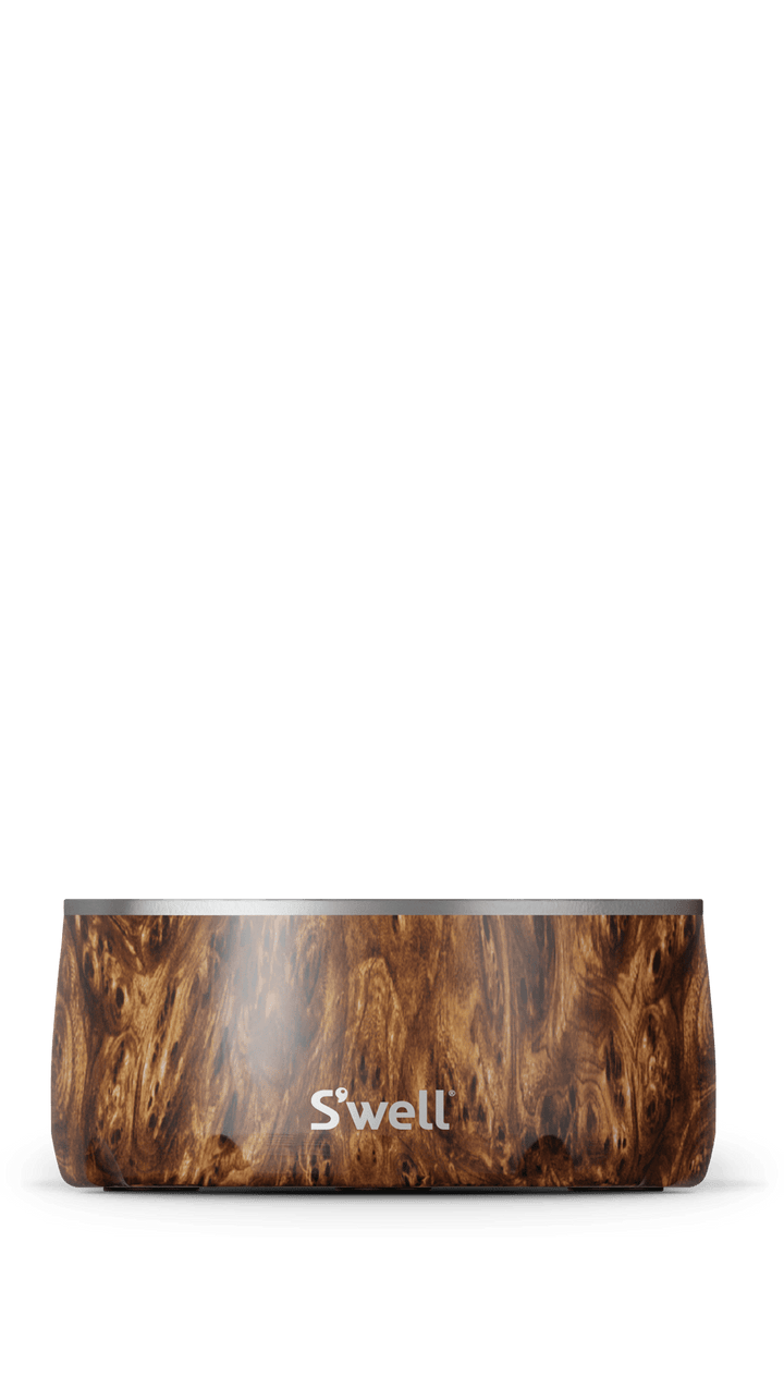 Teakwood Dog Bowl - 32oz