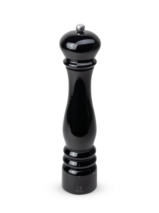 Paris Electric Salt & Pepper Mills, Shiny Black, U-Select, 34cm, 13.5