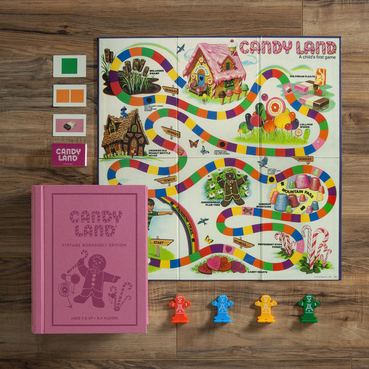Vintage Bookshelf Game, candy land