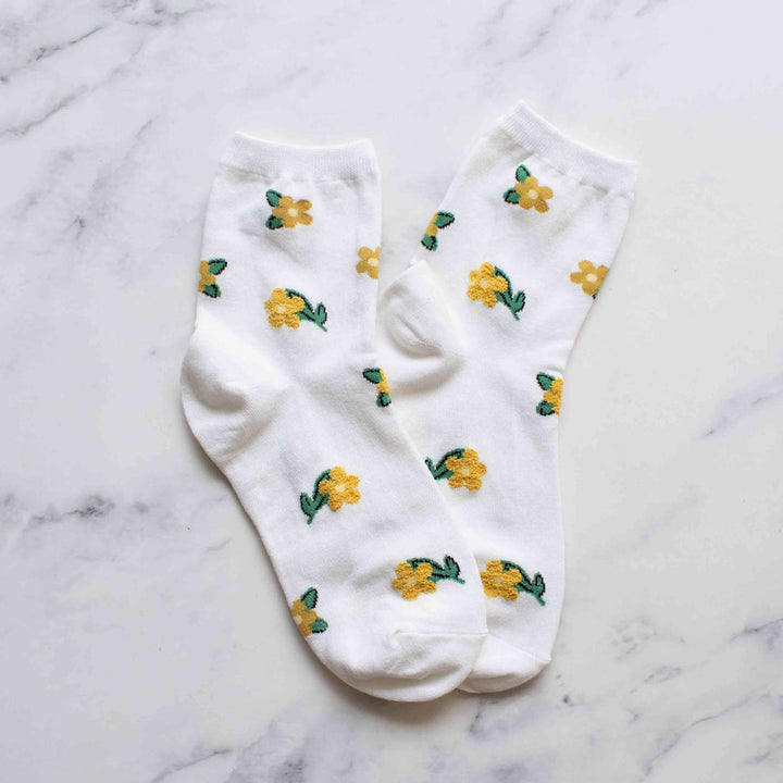 Women's Allison Floral Casual Socks