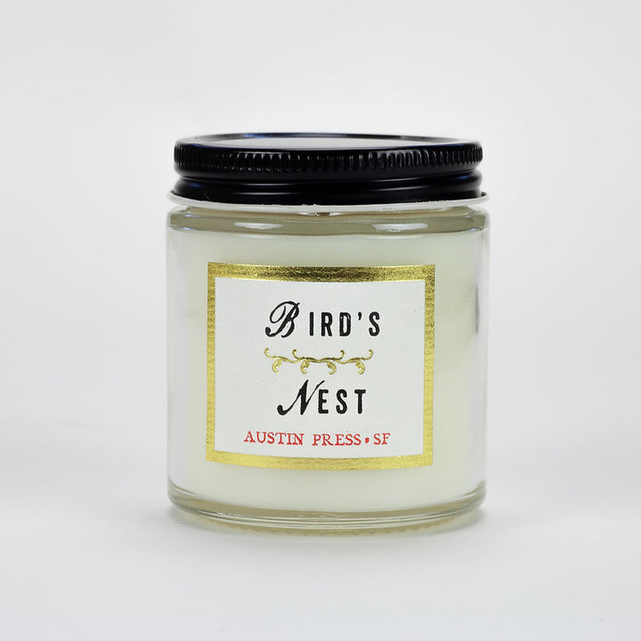 Bird's Nest Travel Candle