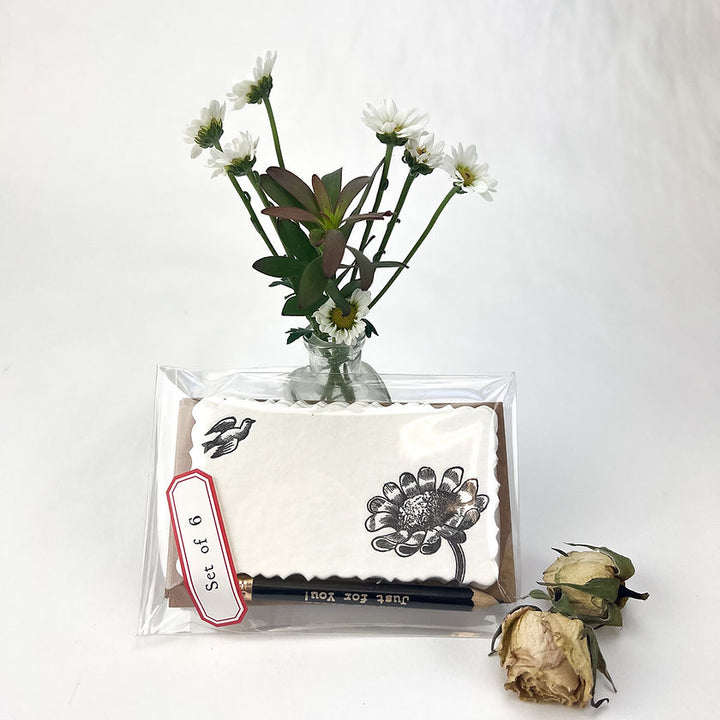 Austin Press, flower & bird tag set
