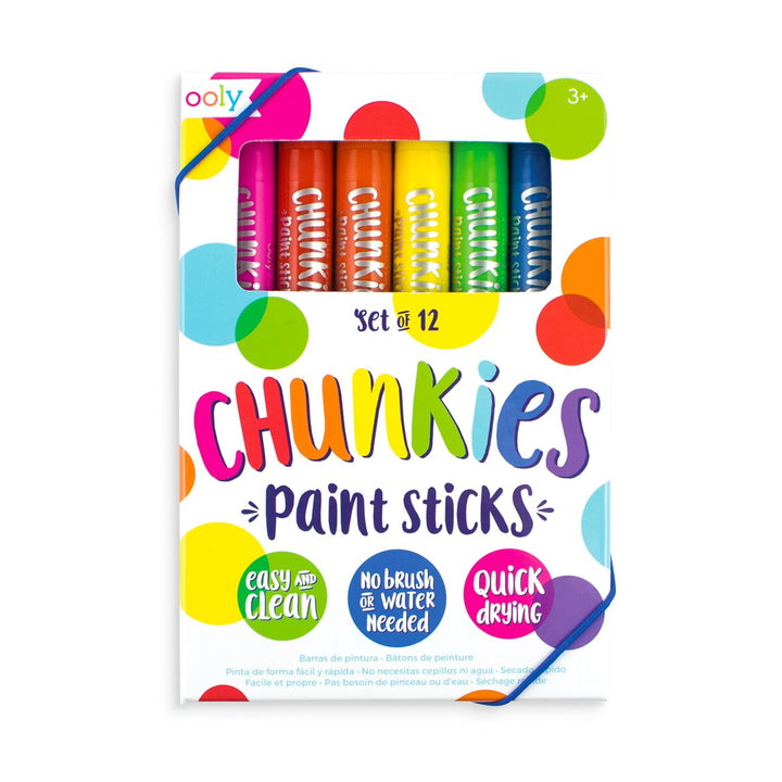 OOLY - Chunkies Paint Sticks - Set of 12