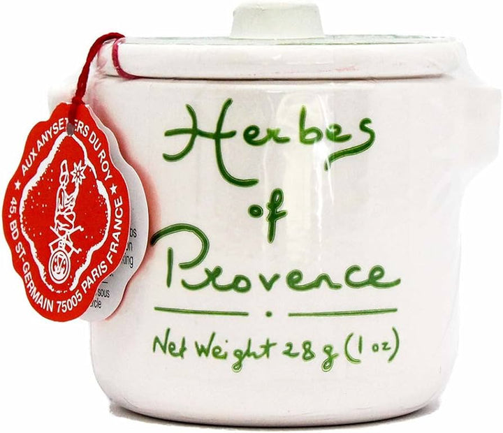 Herbs Of Provence Stoneware Crock, 1oz., Aux Anysetiers Du Roy