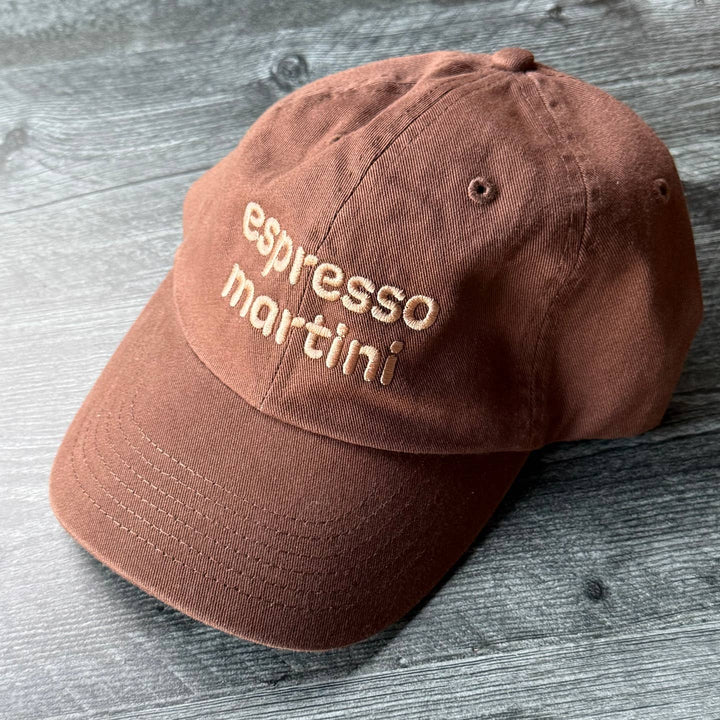 Espresso Martini Baseball Cap Dad Hat