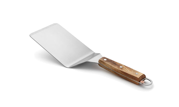 Outset Heavy Duty Grill and Griddle Spatula, Acacia, 14.25