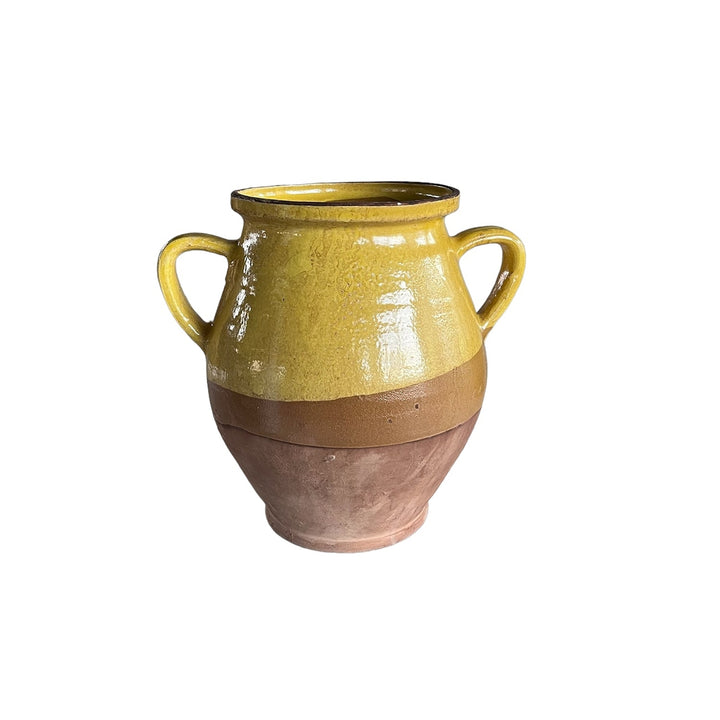 Cottage Crafted 2-Handle Jug  Yellow