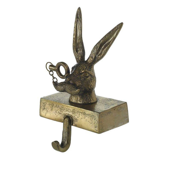 E + E  Stocking Holder,  hare, 2.75