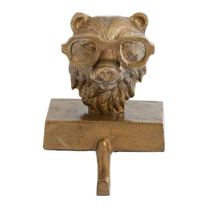E + E  Stocking Holder,  bear, 4.75