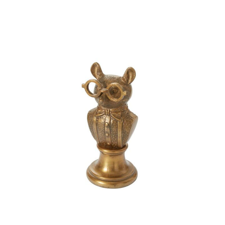 E + E Bust, Louie, mouse with bowtie 5” x 12.75”