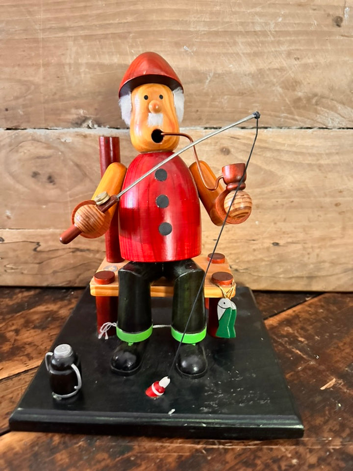 Gone Fishing, vintage smoker