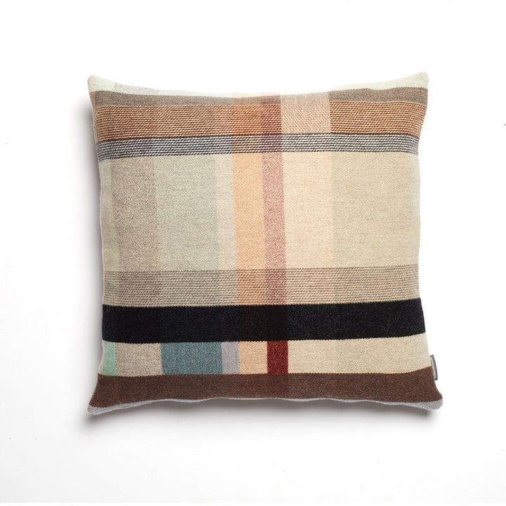 Chipperfield Wool Block Cushion, neutral, 19.69