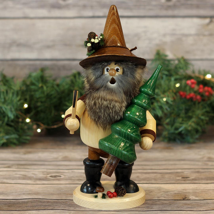 Forest Gnome w/Brown Hat, smoker