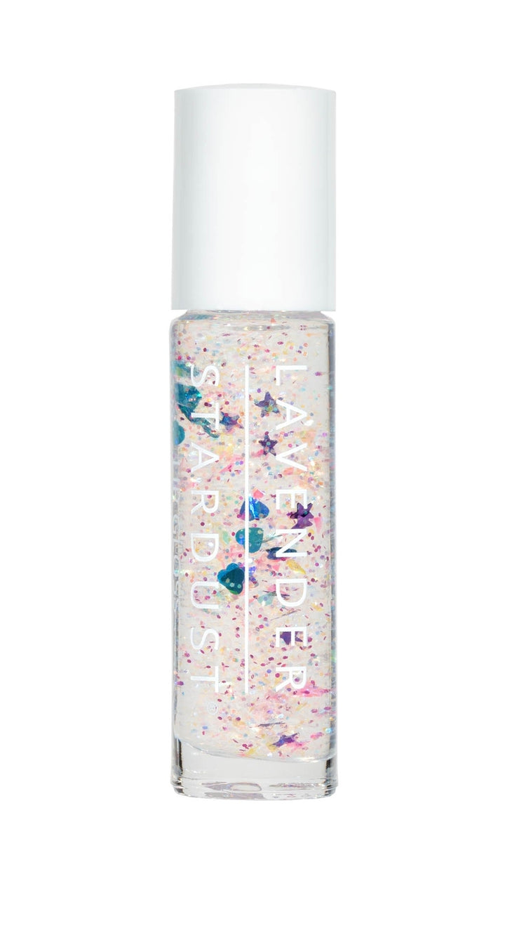 star glitter lip oil