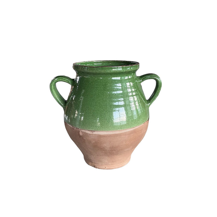 Cottage Crafted 2-Handle Jug  Light Green