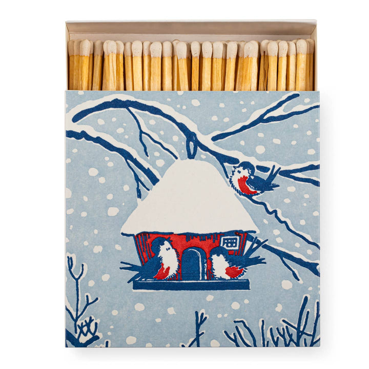 Winter Bird | Square - Safety Matches