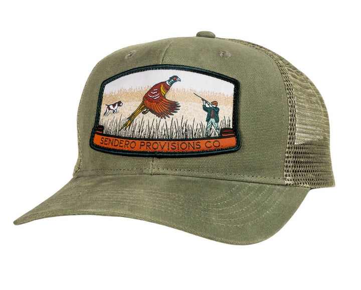 Bird Hunter Hat - Jalapeno/Olive