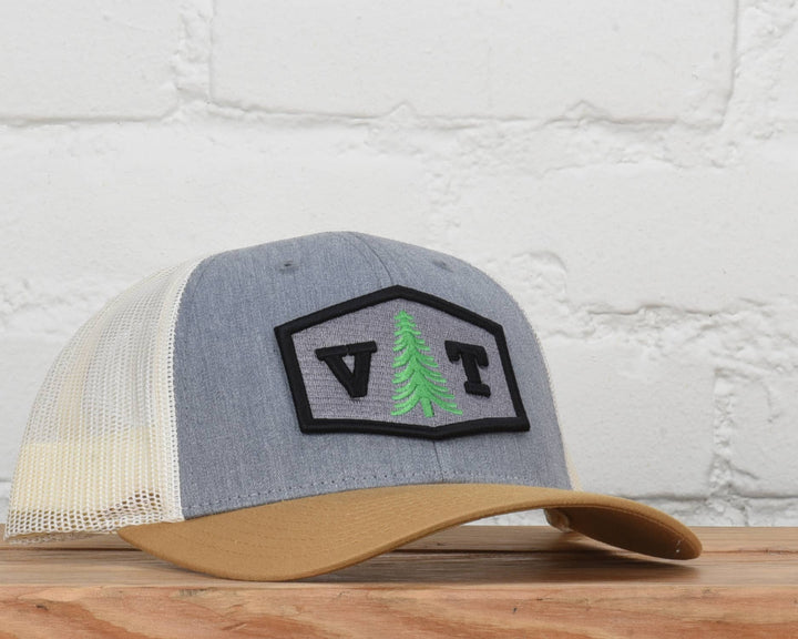 Vermont 3D Hexagon Snapback Hat