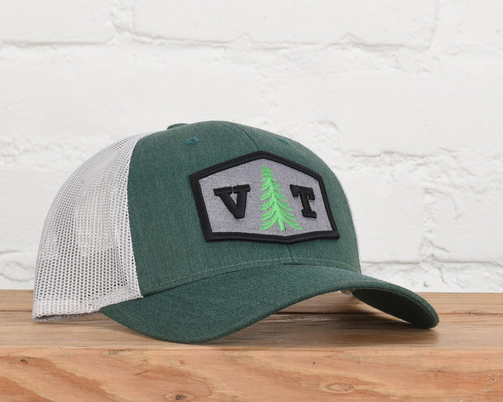 green vermont trucker hat