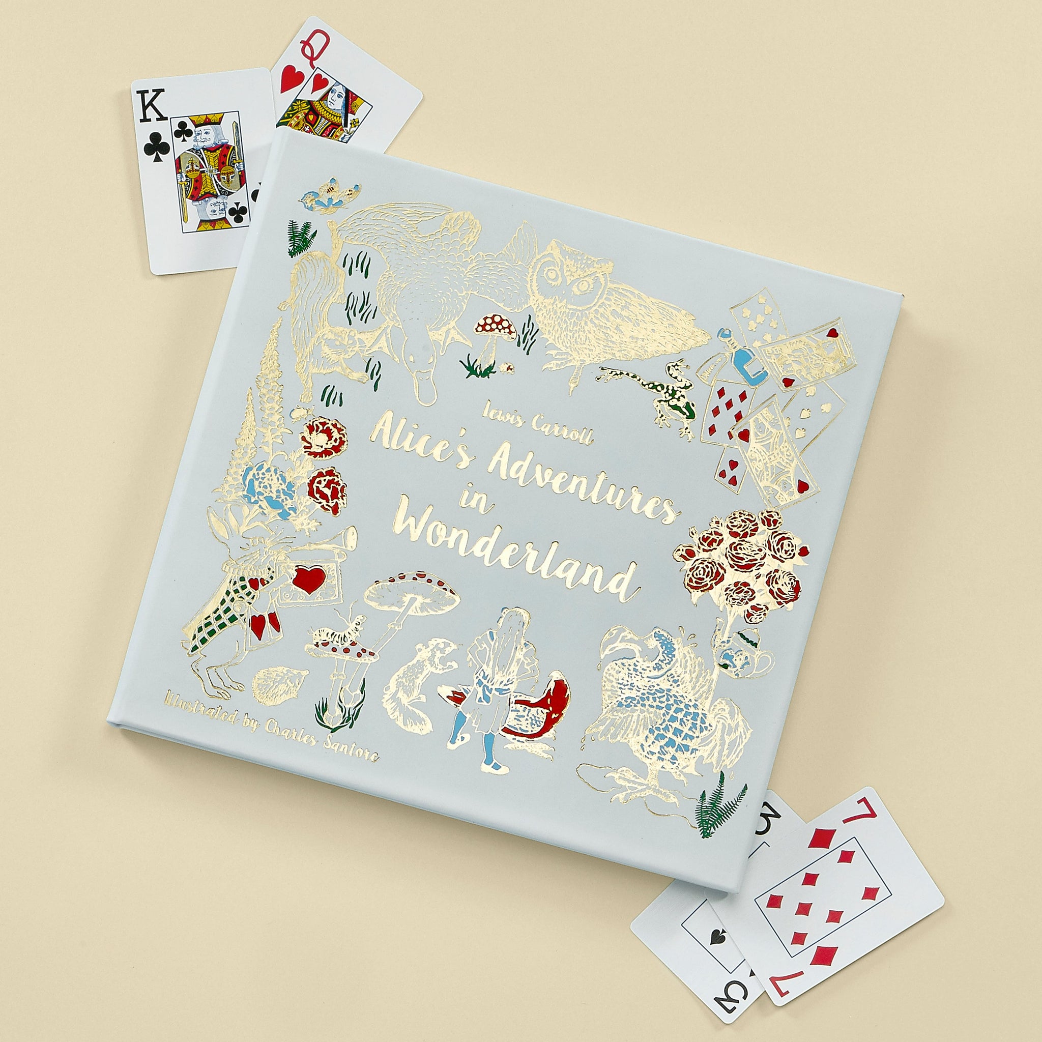 Alice's Adventures in Wonderland leather bound – Woody's Mercantile
